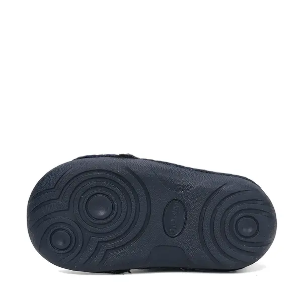 Pantofi D.D. Step baieti, primii pasi, piele naturala, talpa flexibila, bleumarin cu imprimeu barcuta_S015-61100B-19_Pebebe