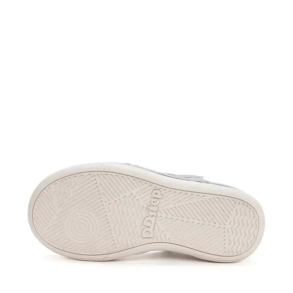 Pantofi fete, balerini, piele naturala, design cu flori, alb D.D.Step_H078-61856M-27_Pebebe