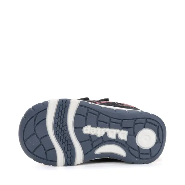 Pantofi sport Băieti, material textil, talpa flexibila, albastru, D.D. Step_F065-61360M-31_Pebebe