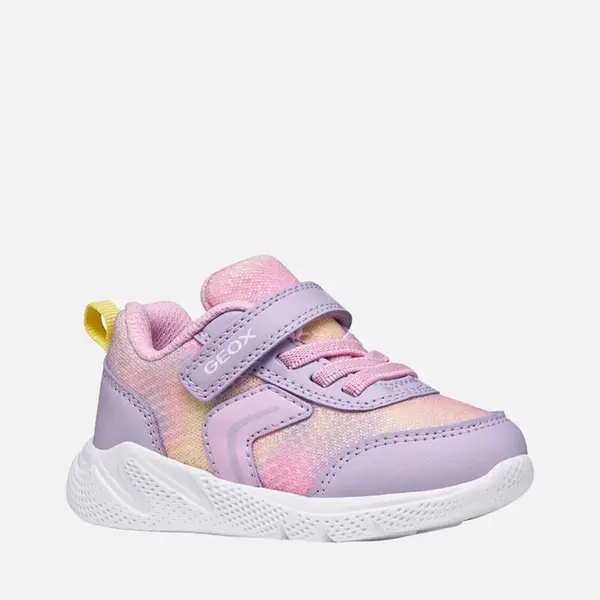 Pantofi sport Geox fete, material textil, talpa flexibila, Sprintye, lila_B454TD-02ABC-C8SE8-25_Pebebe