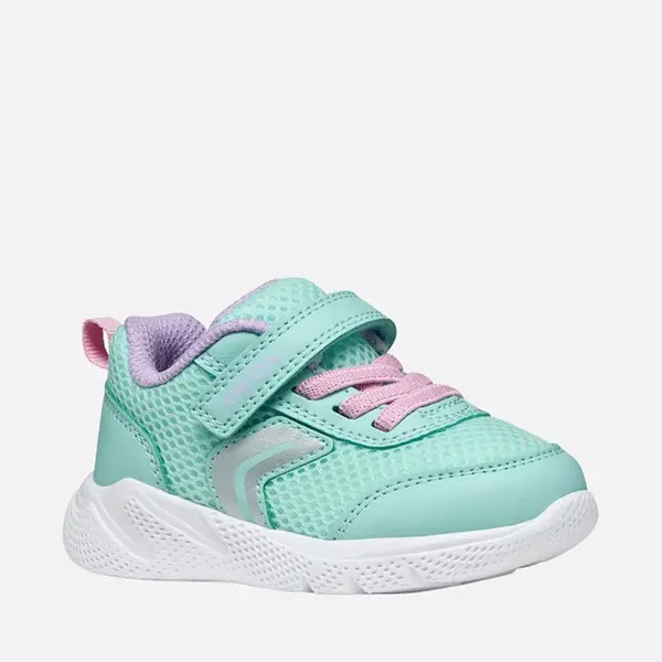 Pantofi sport Geox fete, material textil, talpa flexibila, Sprintye, turcoaz_B454TD-01454-C3BE8-20_Pebebe