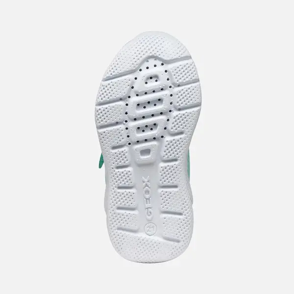Pantofi sport Geox fete, material textil, talpa flexibila, Sprintye, turcoaz_B454TD-01454-C3BE8-20_Pebebe