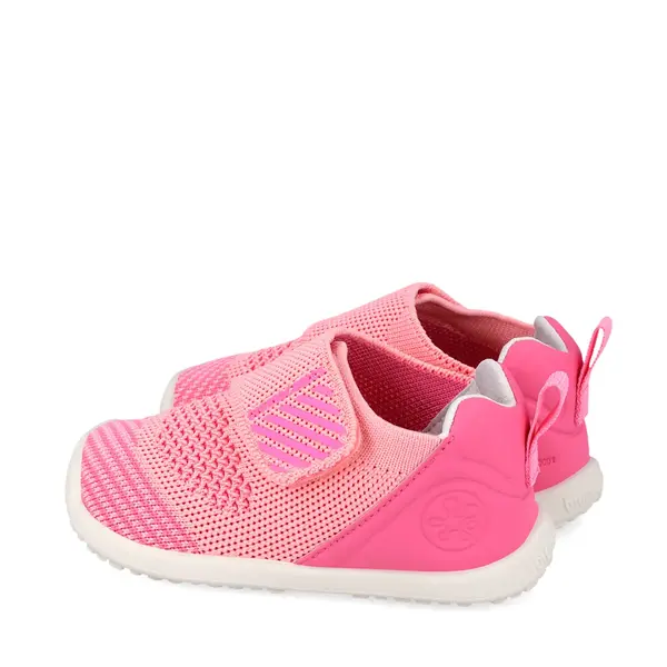 Papuci Barefoot Biomecanics Biohome Wider  Grădiniță și Casă - Roz Inchis_262188-E032-21_Pebebe