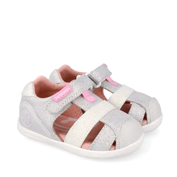 Sandale Barefoot Fete, Biomecanics Wider, argintiu_262194-B050-20_Pebebe