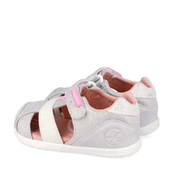 Sandale Barefoot Fete, Biomecanics Wider, argintiu_262194-B050-20_Pebebe