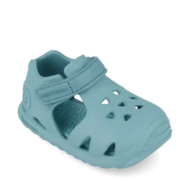 Sandale Biomecanics BioAqua pentru copii, primii pași, plajă și piscină, din cauciuc, albastru_262290-B556-24_Pebebe