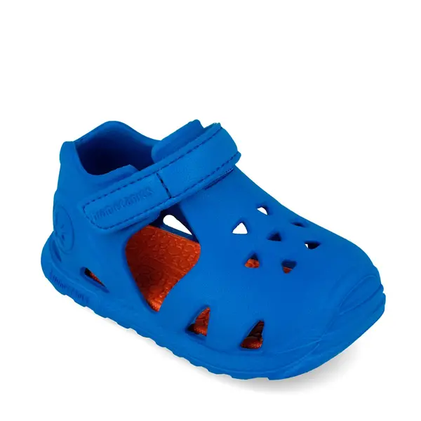 Sandale Biomecanics BioAqua pentru copii, primii pași, plajă și piscină, din cauciuc, albastru inchis_262290-A006-20_Pebebe