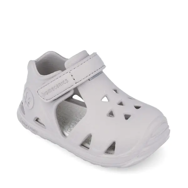 Sandale Biomecanics BioAqua pentru copii, primii pași, plajă și piscină, din cauciuc, bej_262290-C103-22_Pebebe