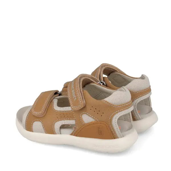 Sandale Biomecanics baieti, talpa flexibila, deschise la varf, maro_262235-B838-29_Pebebe