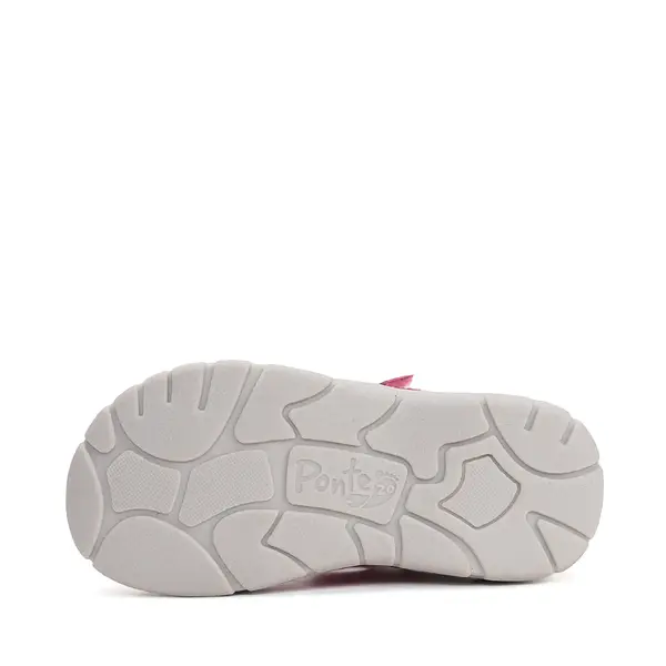 Sandale copii, cu supinatie, piele naturala, ajustare cu doua barete, Roz, Ponte20_DA05-6-1925C-22_Pebebe