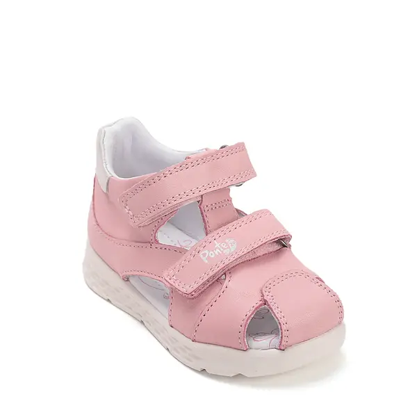 Sandale copii, cu supinatie, piele naturala, roz, Ponte20_DA05-6-1808B-27_Pebebe