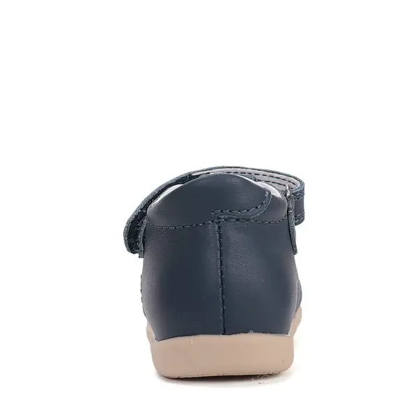 Sandale D.D. Step, Baieti, piele naturala, talpa flexibila, Bleumarin, hipopotam_G075-61516A-20_Pebebe