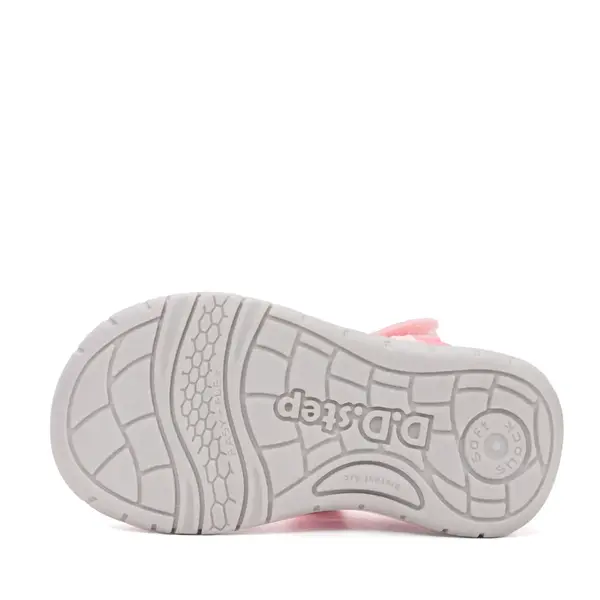 Sandale D.D Step fete cu uscare rapidă, material textil, roz_G065-61620AM-29_Pebebe