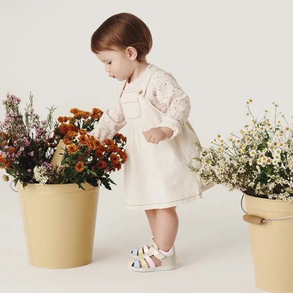 Sandale fete Geox, piele naturala, Macchia, Bej_B254WB-08502-C1M2M-18_Pebebe