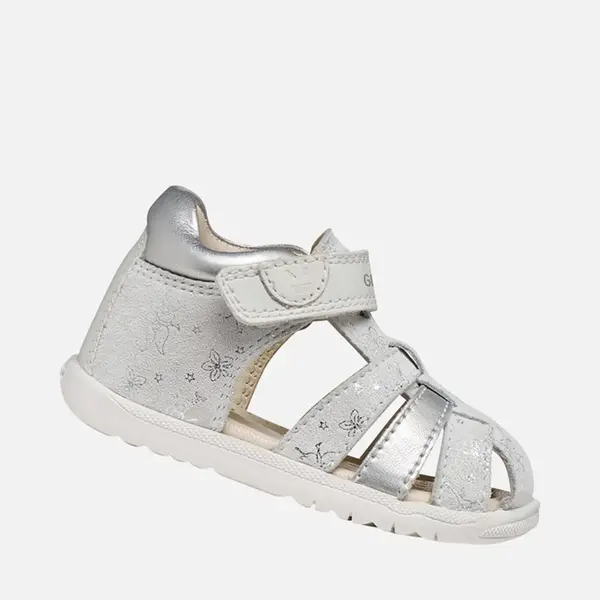 Sandale fete Geox, Macchia, Piele naturala, Ivoar auriu_B254WB-007NF-C0007-18_Pebebe