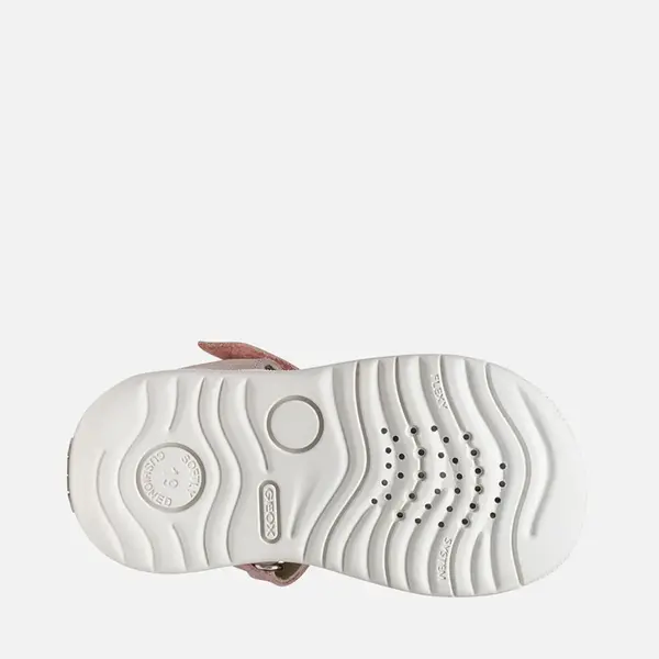 Sandale fete Geox, piele naturala, Macchia, Roz cu inimioara_B654WA-0MAEW-C8172-24_Pebebe