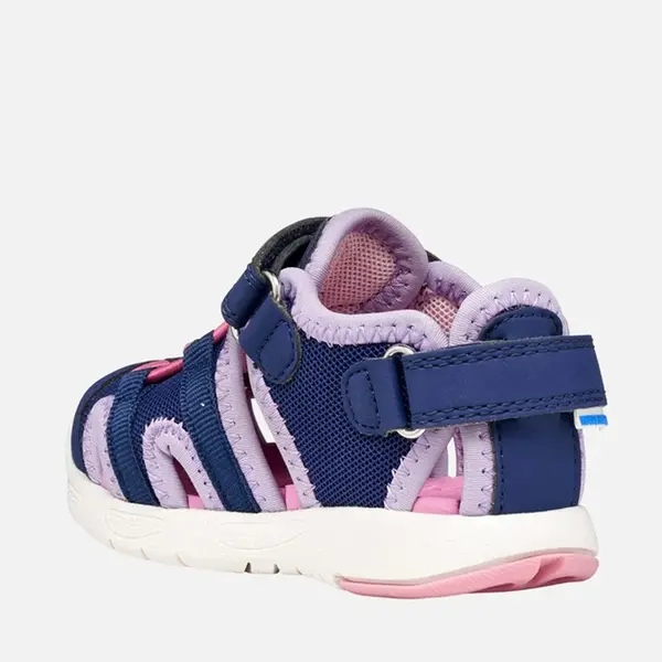 Sandale fete Geox, Multi, uscare rapidă, material textil, mov_B650DA-01450-C4215-21_Pebebe