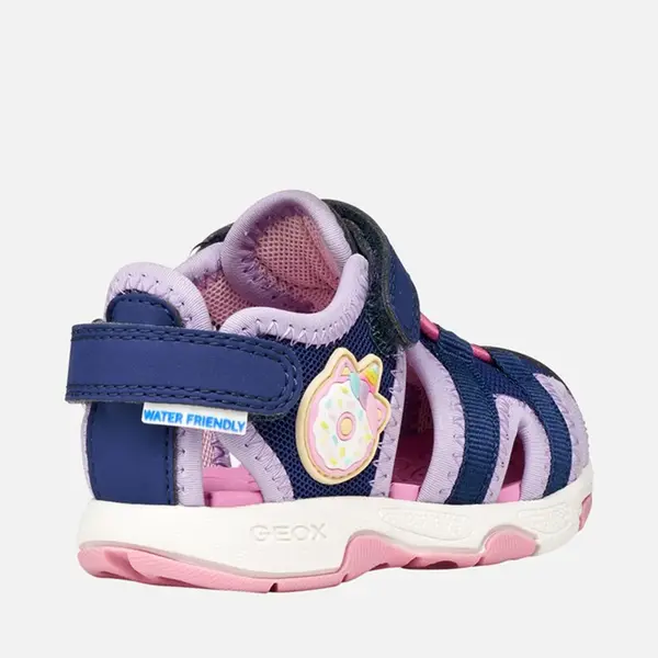 Sandale fete Geox, Multi, uscare rapidă, material textil, mov_B650DA-01450-C4215-21_Pebebe
