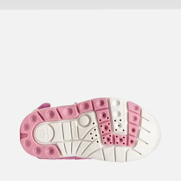 Sandale fete Geox, Multi, uscare rapidă, material textil, roz_B650DA-01450-C8F2M-20_Pebebe