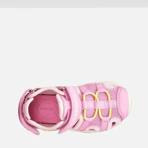 Sandale fete Geox, Multi, uscare rapidă, material textil, roz_B650DA-01450-C8F2M-20_Pebebe