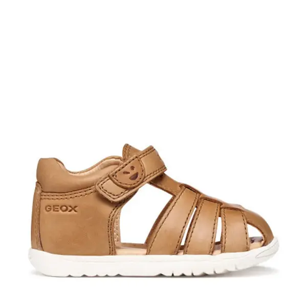 Sandale Geox, piele naturala, Macchia, Maro_B254VA-000CL-C6627-19_Pebebe