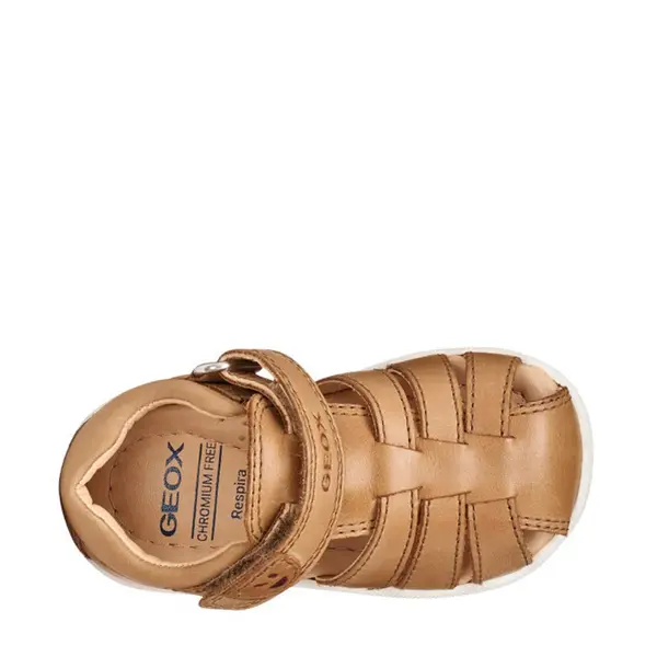 Sandale Geox, piele naturala, Macchia, Maro_B254VA-000CL-C6627-19_Pebebe