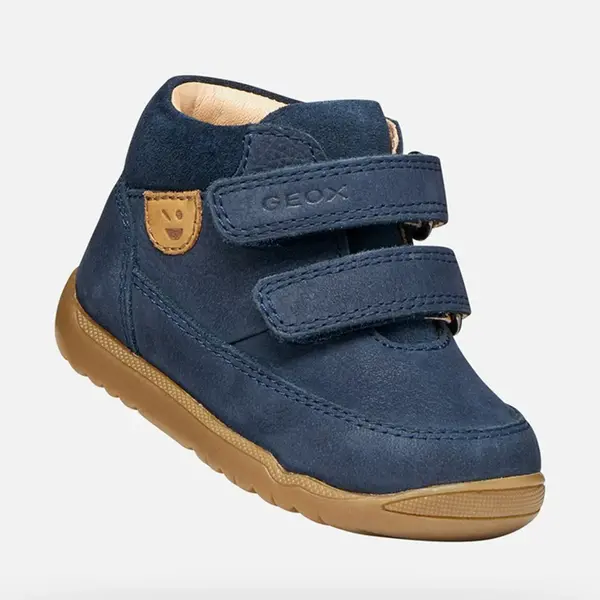 Ghete Geox baieti, primii pasi, talpa felexibila, Macchia, bleumarin_B664NA-03322-C4002-20_Pebebe