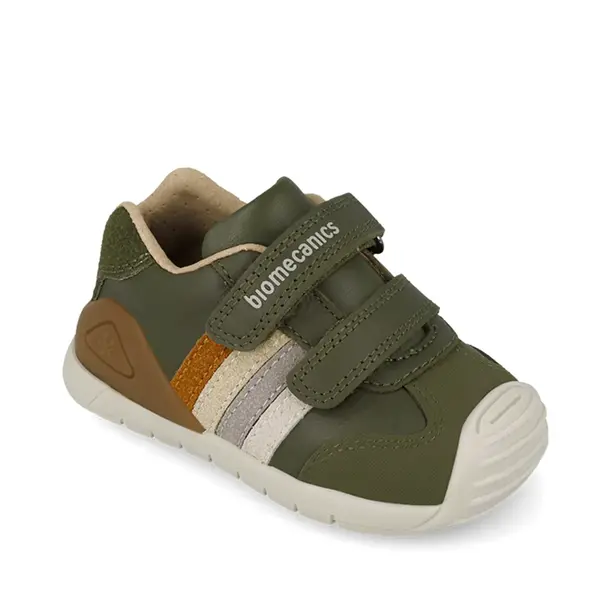 Pantofi baieti Biomecanics Biogateo Casual, khaki, piele naturala, primii pasi_261131-B788-20_Pebebe