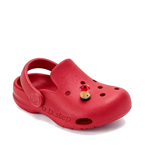 Papuci Cauciuc D.D Step rosu cu mar_J109-61546-22/23_Pebebe