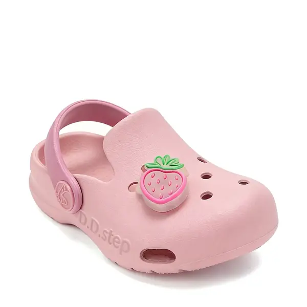 Papuci Cauciuc D.D Step roz cu capsunica_J109-61448-22/23_Pebebe