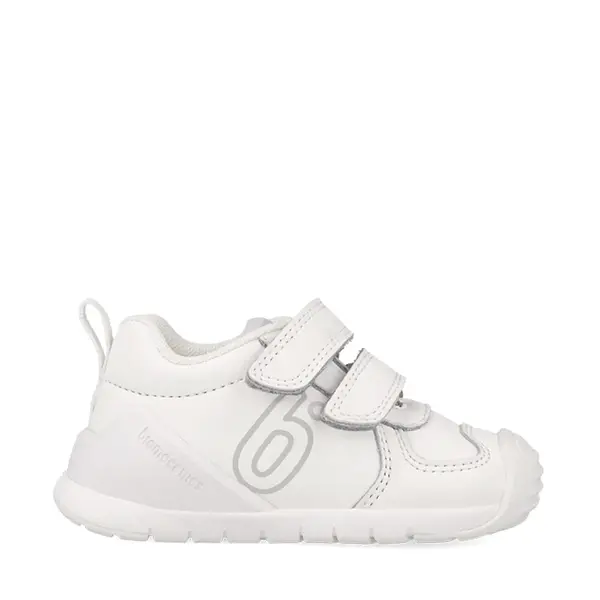 Pantofi Biomecanics pentru copii, sustinere calcai, protectie degete, alb_261136-C050-20_Pebebe