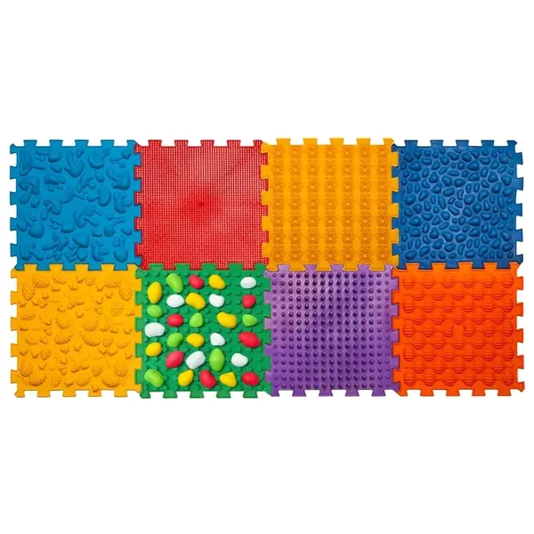 Covoraș de masaj Ortek Mix Puzzle-uri 8 elemente, Cadou Pietre_4820264131540_Pebebe