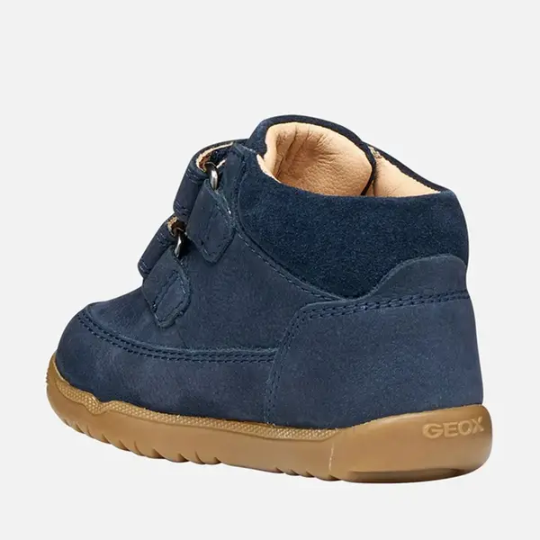 Ghete Geox baieti, primii pasi, talpa felexibila, Macchia, bleumarin_B664NA-03322-C4002-20_Pebebe