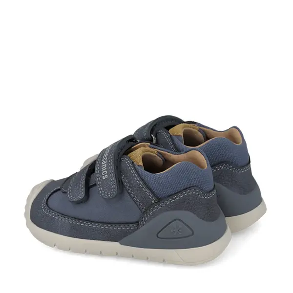 Pantofi Biomecanics baieti, piele naturala si material textil, Biogateo Casual, bleumarin_261127-A556-19_Pebebe
