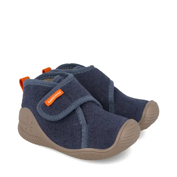 Pantofi Biomecanics Biohome, baieti, material textil, sustinere calcai, bleumarin_261180-A089-19_Pebebe