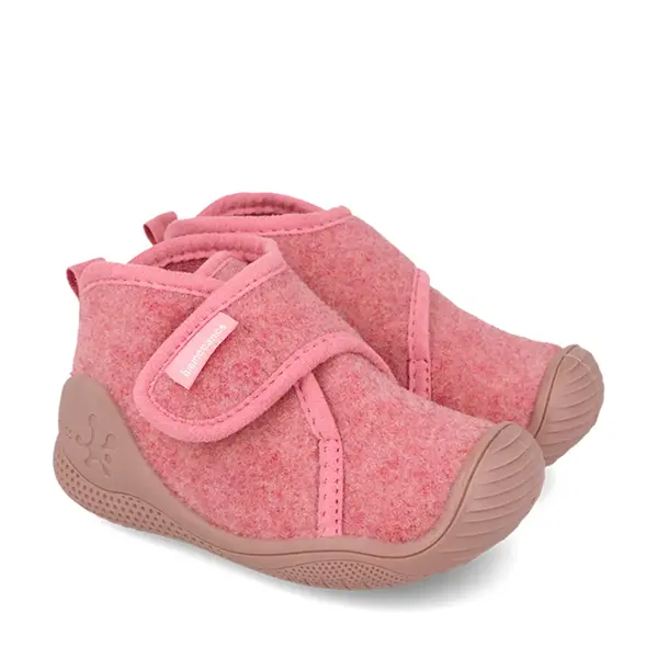 Pantofi Biomecanics Biohome, fete, material textil, sustinere calcai, fuchsia_261180-B144-19_Pebebe