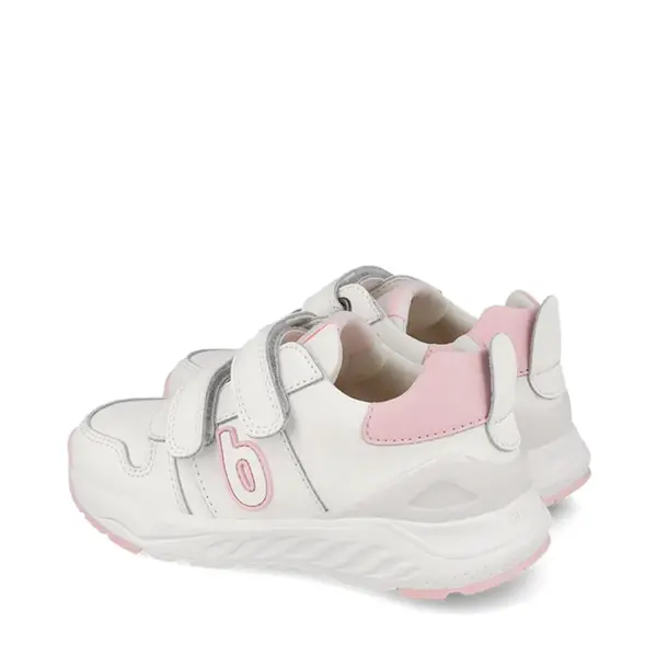 Pantofi Biomecanics fete, Bioevolution Sport, alb cu roz, talpă flexibilă, velcro_261030-B113-26_Pebebe