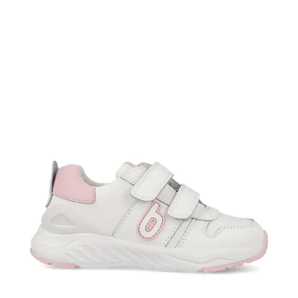 Pantofi Biomecanics fete, Bioevolution Sport, alb cu roz, talpă flexibilă, velcro_261030-B113-26_Pebebe