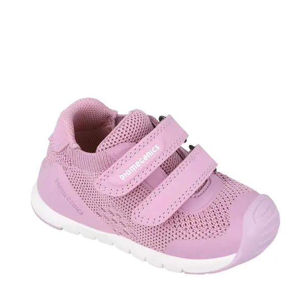 Pantofi Biomecanics fete, Biogateo Sneaker, material textil, roz inchis_251135-B032-20_Pebebe