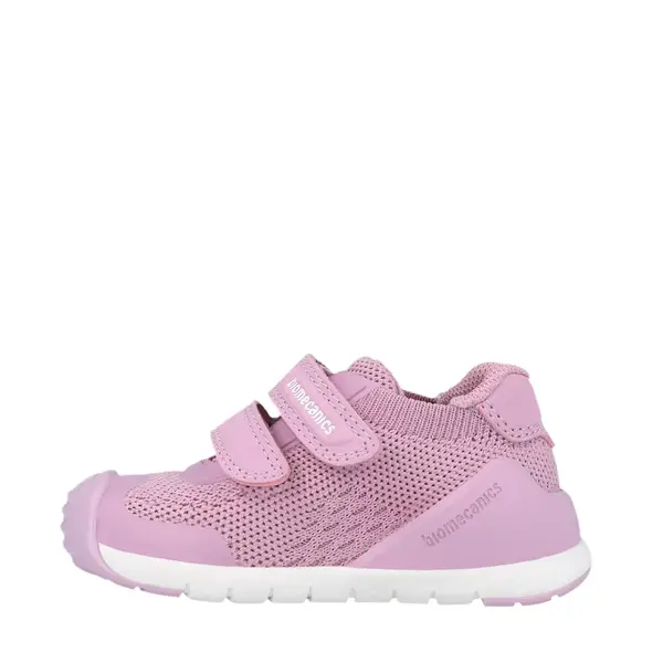 Pantofi Biomecanics fete, Biogateo Sneaker, material textil, roz inchis_251135-B032-20_Pebebe