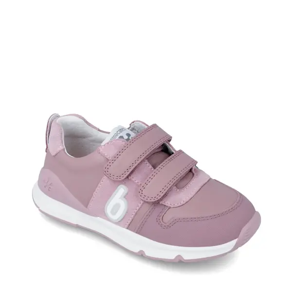 Pantofi Biomecanics fete, piele naturala, sustinere calcai, protectie degete, scoala si gradi, roz_231006-B165-26_Pebebe