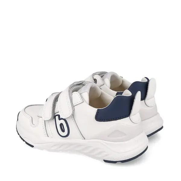 Pantofi Biomecanics baieti, Bioevolution Sport, alb cu bleumarin, talpă flexibilă, velcro_261030-A057-27_Pebebe