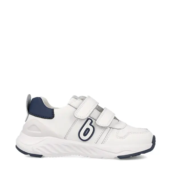 Pantofi Biomecanics baieti, Bioevolution Sport, alb cu bleumarin, talpă flexibilă, velcro_261030-A057-27_Pebebe