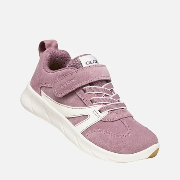 Pantofi Geox Barefoot, fete, brant antibacterian, Foot Run, roz prafuit_J66PCA-022BC-CA81Z-24_Pebebe