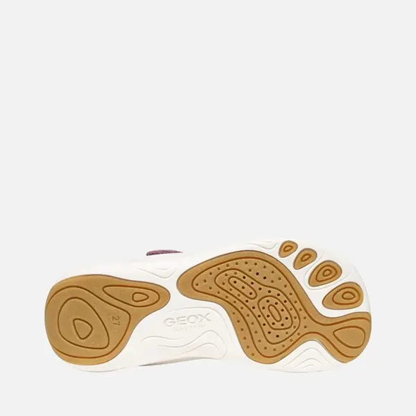 Pantofi Geox Barefoot, fete, brant antibacterian, Foot Run, roz prafuit_J66PCA-022BC-CA81Z-24_Pebebe