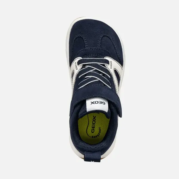 Pantofi Geox Barefoot, baieti, brant antibacterian, Foot Run, bleumarin_J66PDA-022BC-C4P1Z-24_Pebebe
