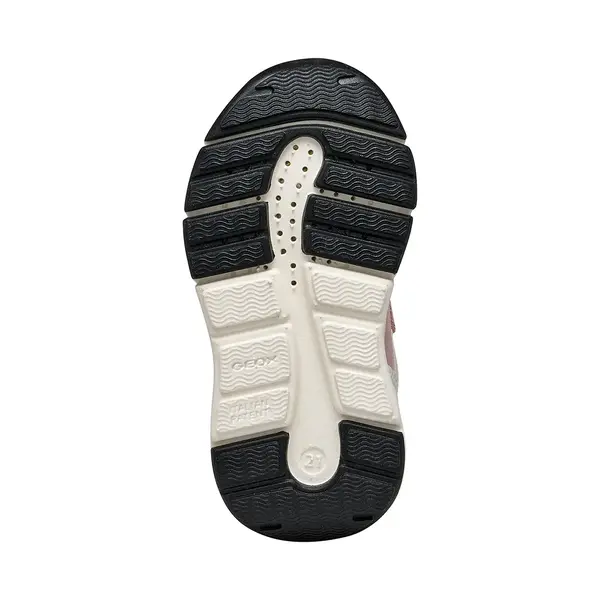 Pantofi Geox Fete, piele naturala, brant antibacterian, Flexyper mini, roz prafuit_B656NA-05422-C8014-22_Pebebe