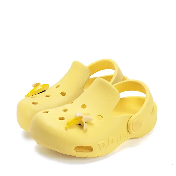 Papuci Cauciuc D.D Step galben cu banana_J109-61442-22/23_Pebebe