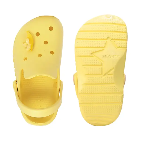 Papuci Cauciuc D.D Step galben cu banana_J109-61442-22/23_Pebebe