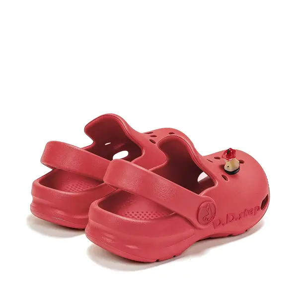 Papuci Cauciuc D.D Step rosu cu mar_J109-61546-22/23_Pebebe